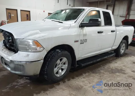 2023 Ram 1500 Classic Tradesman 4X4 6'4 Box from USA, damaged, VIN 1C6RR7FTXPS548651